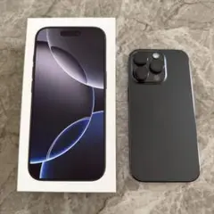 【美品】【バッテリー100%】Apple iPhone 16 Pro 本体