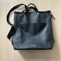 COLE HAAN ブラック トートバッグ