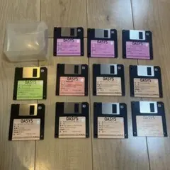 富士通ワープロオアシスフロッピーディスク11枚