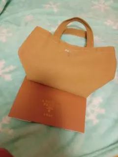 PRADA ノベルティ キャンバストートバッグ ベージュのサムネイル