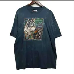 Hanes BEEFY-T オオカミ アニマルTシャツ XL