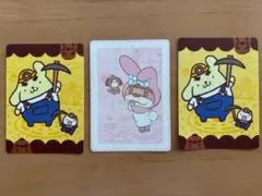 サンリオ×amiibo ポムポムプリン＆マイメロディ　3枚セット