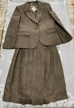 THE SCOTCH HOUSE ウールスーツセット ブラウン　9号