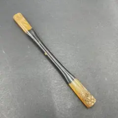 62ヴィンテージ 透かし彫り べっ甲　かんざし 髪飾り