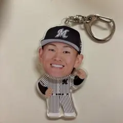 千葉ロッテマリーンズ 山本大斗 ぶらぶらキーホルダー
