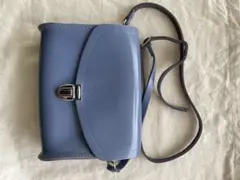 Cambridge Satchel スモーキーブルーレザー ショルダーバッグ