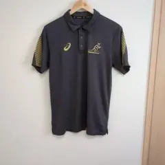 アシックス　ラグビー　オーストラリア代表　ワラビーズ　ポロシャツ