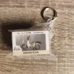 1/64 Honda Cub フィギュアキーホルダー スーパーカブ50 ガチャ
