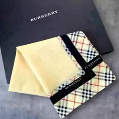 新品 バーバリー　スカーフ　膝掛けハンカチーフ ヴィンテージノバチェックㅡ9