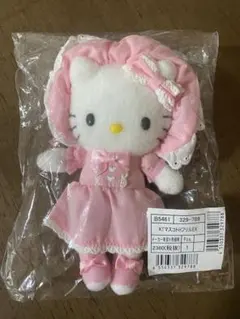 ハローキティ展 50周年 限定 ぬいぐるみ マスコット フリル