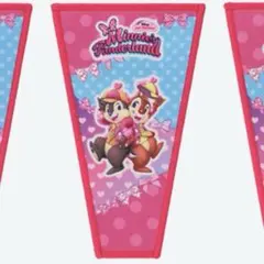 ミニー ファンダーランド パルパルーザ ワッペンアクセサリー　チップとデール