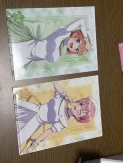 5等分の花嫁、クリアファイル 2枚のサムネイル