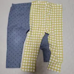 UNIQLO ベビー レギンス 80cm 2点セット