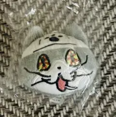 仕事猫 フェイスぬいぐるみ キーホルダー
