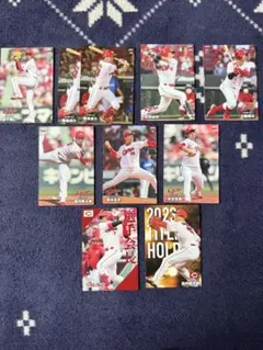 カルビー プロ野球カード2024広島東洋カープ9種10枚セット