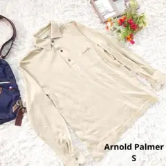 ✨美品✨【Arnold Palmer】 シャツ（S）茶系/ウール混合