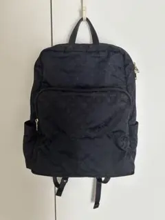ラシット ネイビーナイロンビジネスリュック