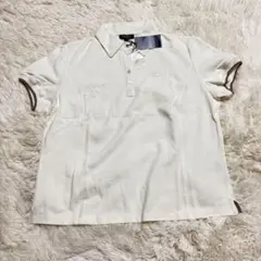 Burberry Londonホワイト ポロシャツ ホース刺繍　大きいサイズ5