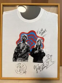 GLIM SPANKYサイン入りTシャツ フレーム付き Lサイズ 2026年最新】glim spanky サインの人気アイテム - メルカリ