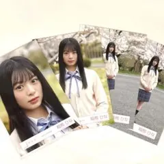 櫻坂46 稲熊ひな 生写真 四期生お披露目制服 コンプ - メルカリ