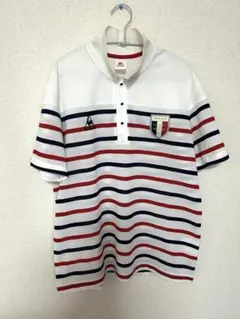 le coq sportifフランス国旗 ゴルフポロシャツ