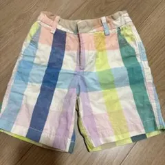 baby GAP チェック柄 半ズボン 3歳