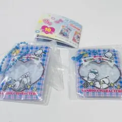 シャカシャカフレークシール風チャーム ポチャッコ セット①