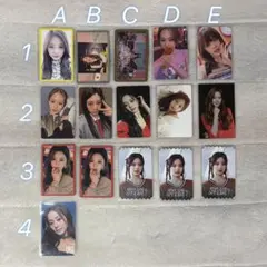 TWICE ツウィ トレカ バラ売り