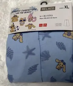 ユニクロ　リラコ　サンリオ　XL ブルー　新品　１点