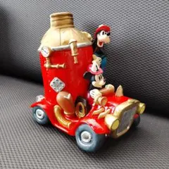 加藤工芸 DISNEY 消防車型キーボックス 置物 ミッキー グーフィ
