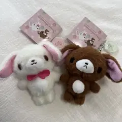 サンリオ♡シュガーバニーズ しろうさ＆くろうさ ペア マスコット【激