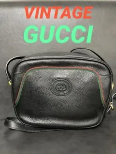 匿名配送】GUCCI ショルダーバッグ ブラック【正規品】 - メルカリ