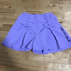 JENNI LOVE GIRL 紫色ハーフパンツ 130cm