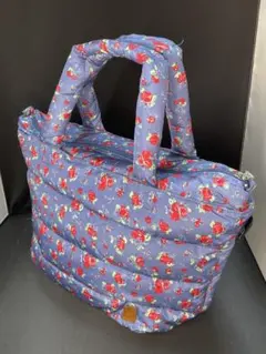 花柄クッショントートバッグ
