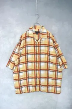 RAKINES EXPLORER SHIRT ブラウン オープンカラー サイズ2 - メルカリ