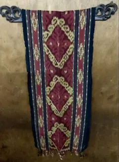 イカットテーブルランナーとイカットハンガーセット