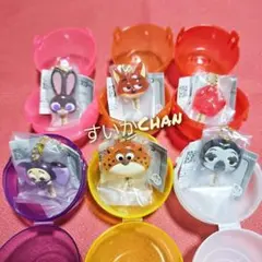 ズートピア アイスキャンディチャーム 全6種類コンプ ガチャ ⑪