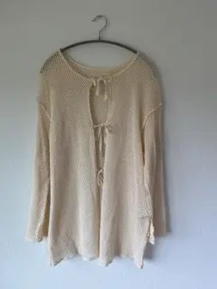Kastaneカスタネ／メッシュ2WAYオーバーカーディガンのサムネイル