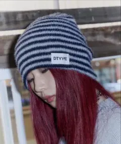 DTYYPE ニット帽 ビーニー ボーダー