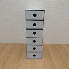 【新品・未使用】無印良品　ポリプロピレン　小物収納ボックス　6段