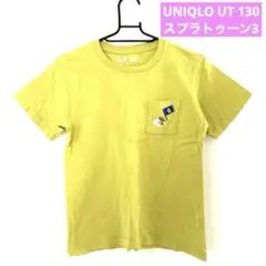 UNIQLO UT スプラトゥーン3 黄緑色 刺繍　Tシャツ 130