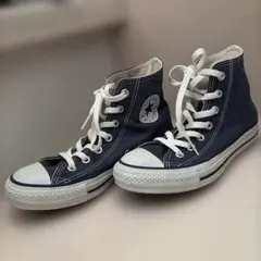 CONVERSE ALL STAR ネイビー ハイカットスニーカー２４センチ