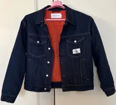 Calvin Klein Jeans ダークブルー デニムジャケット