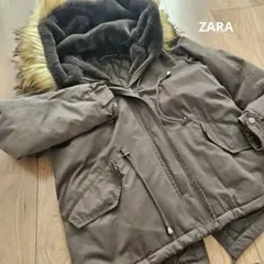 最終お値下げしました　ZARA WOMAN　ザラウーマン 美品 モッズコート