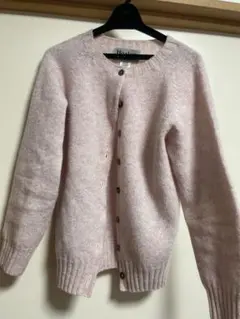 Harley of Scotland ハイボタンカーディガン