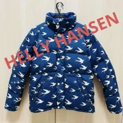 HELLY HANSEN ダウンジャケット 鳥プリント