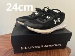 【お値下げ！】UNDER ARMOUR キッズ・レディース　スニーカー 24cm