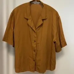 UNIQLO 半袖 ボタンアップシャツ