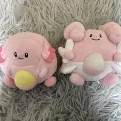 ポケモンフィットぬいぐるみ　ラッキー　ハピナス