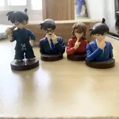 名探偵コナン チョコエッグ4 工藤ファミリー 沖田 平次 ベルモット